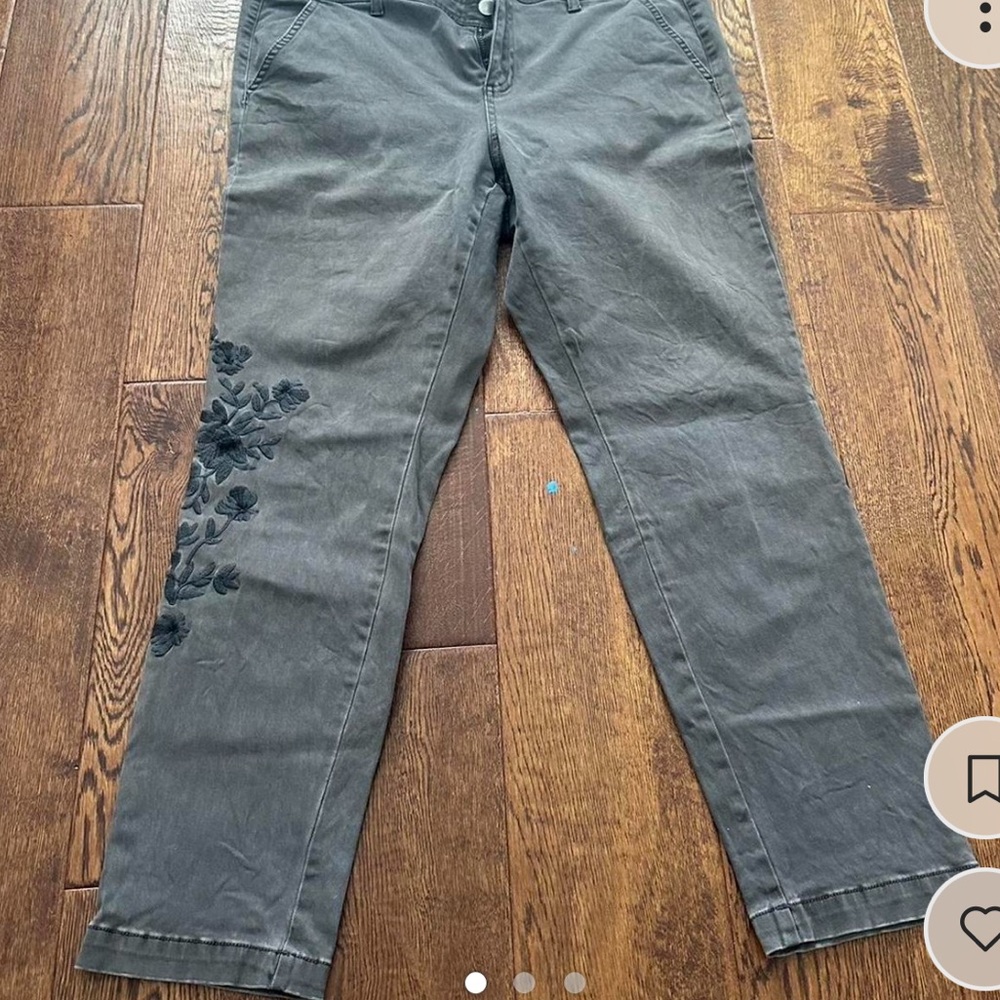 Style and co size 14 embroidered jeans